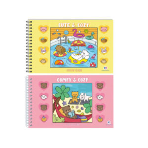 Livro De Colorir Cut And Cozy 48 Desenhos Capa Dura Ciranda Cultural