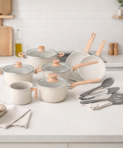 Jogo De Panelas Cerâmica Antiaderente 10 Peças Oster