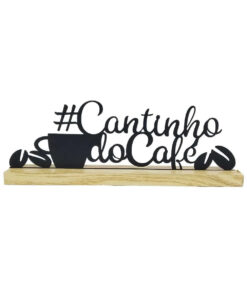 Enfeite de Madeira para Mesa - FWB