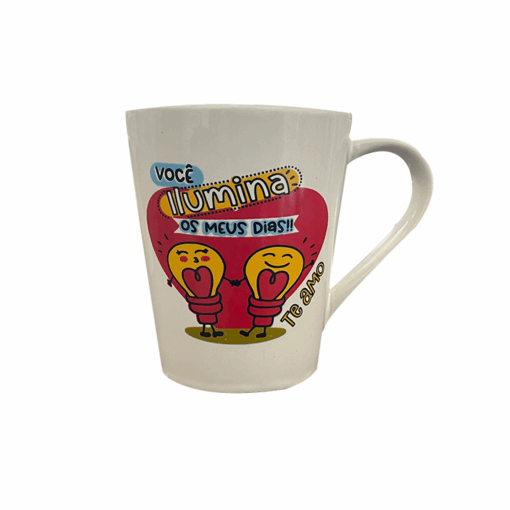Caneca Tulipa 250ml Dia dos Namorados RR Porcelanas