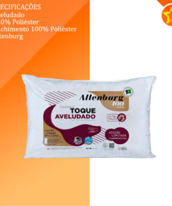 TRAVESSEIRO TOQUE AVELUDADO 100 ANOS 48CM X 68CM ALTENBURG