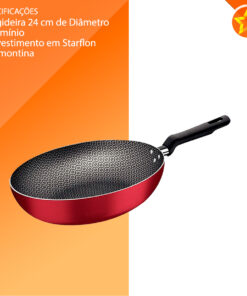 Frigideira Tramontina 24cm com Antiaderente Starflon