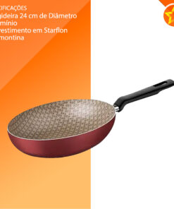 Frigideira Tramontina 24cm com Antiaderente Starflon