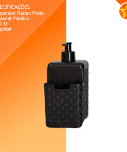 PORTA DETERGENTE E ESPONJA