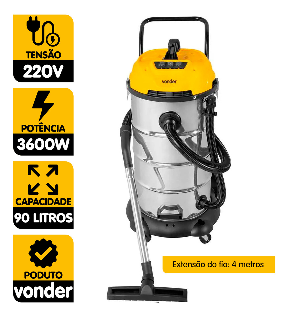 ASPIRADOR DE PO/LIQUIDOS APV36