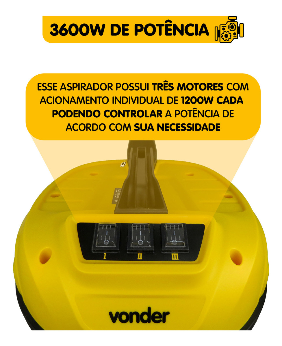 ASPIRADOR DE PO/LIQUIDOS APV36