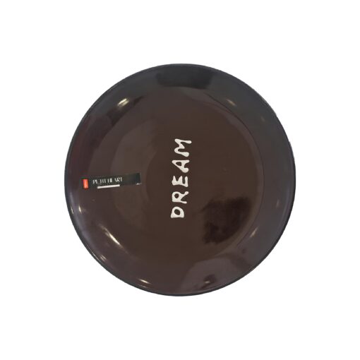 PRATO SOBREMESA CERAMICA SAGE VERMELHO 20CM