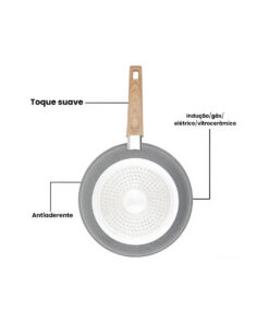 JOGO DE PANELAS COM RECESTIMETNO 10 PEÇAS NEUHAUS