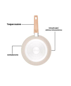 Jogo De Panelas Cerâmica Antiaderente 10 Peças Oster