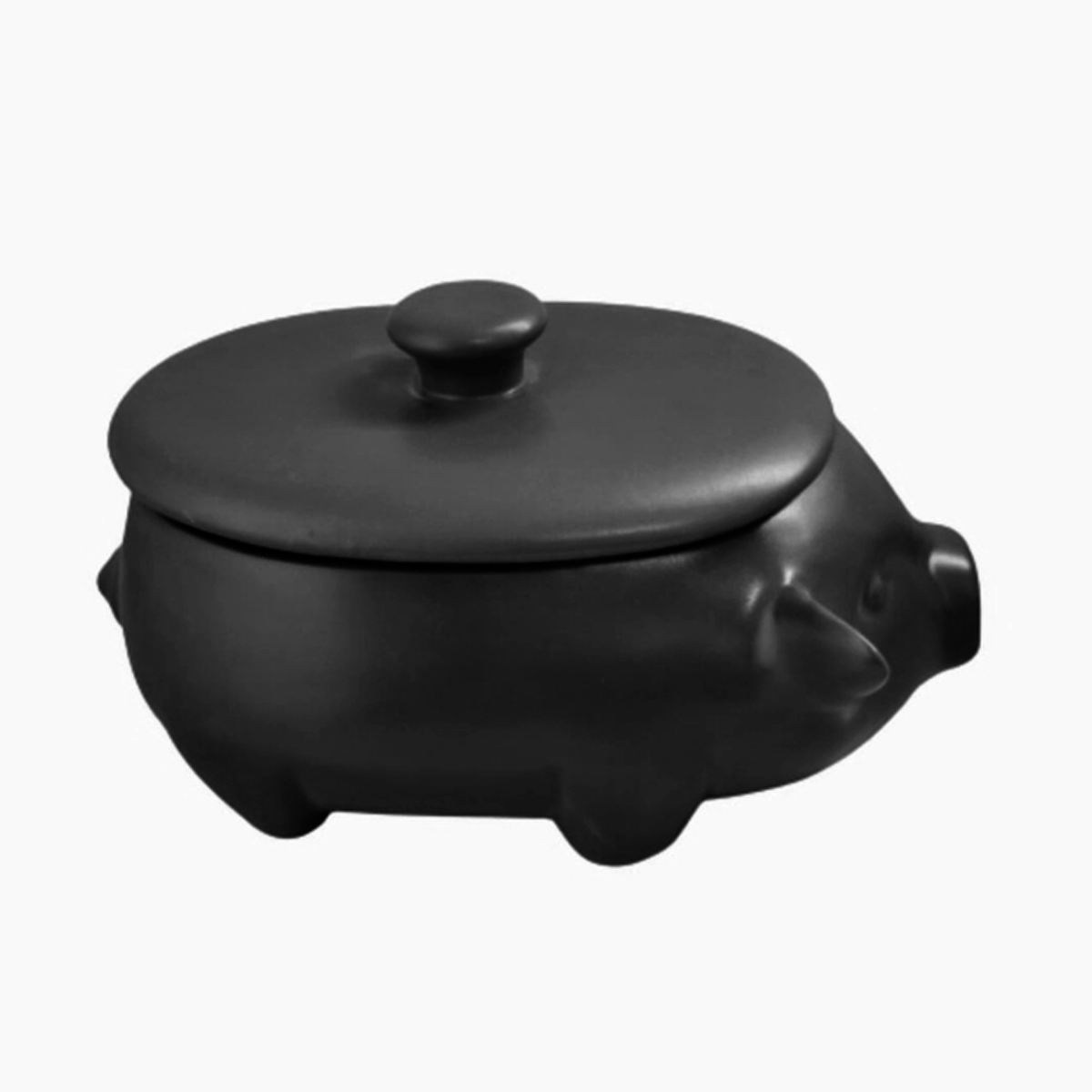 Tigela Formato de Porco Cerâmica