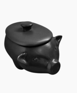 Tigela Formato de Porco Cerâmica