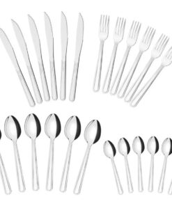 Jogo de Talheres Aço Inoxidável Búzios 24 Peças - Tramontina