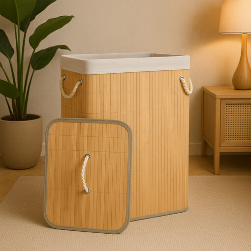 CESTO DE ROUPA C/TAMPA ALCA