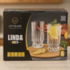 Jogo 6 Copos Linda 270ml Casambiente