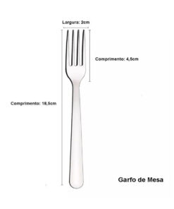 FAQUEIRO 24 PCS MALIBU - SORTIDOS DE ACO INOX TRAMONTINA