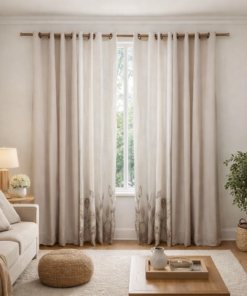 Cortina Sala Quarto 4x2m Mix Tulipa Fartex