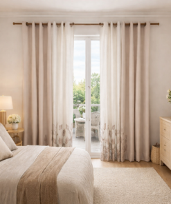 Cortina Sala Quarto 4x2m Mix Tulipa Fartex