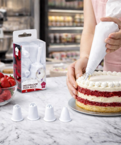 Decorador de Bolo com 5 Bicos e Bisnaga Suzan