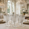 Jogo 6 Taças Vidro Bico Abacaxi 325ml Wellmix