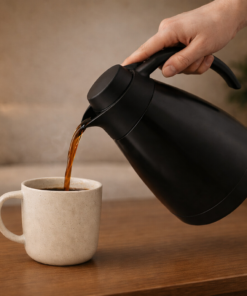 Bule Térmico Sanremo Acolher 1L em Inox Garrafa Térmica para Café