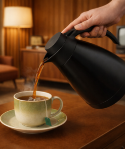 Bule Térmico Sanremo Acolher 1L em Inox Garrafa Térmica para Café