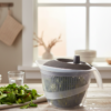 Secador de Saladas Plasutil 2.8L Manual Cozinha
