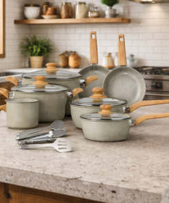 Jogo De Panelas Cerâmica Antiaderente 10 Peças Oster