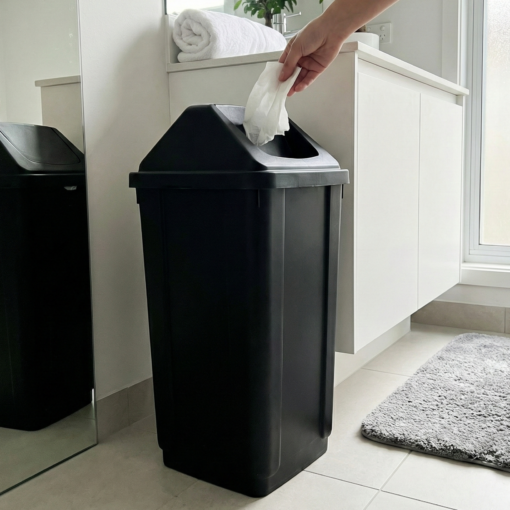 LIXEIRA BASCULANTE PLASTICO SANREMO