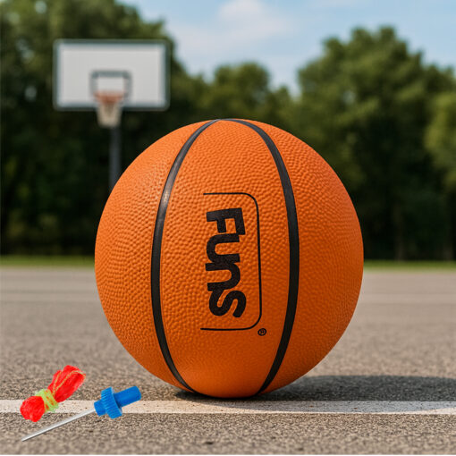 Bola Basquete Esporte + Bico Wellmix