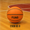Bola Basquete Esporte + Bico Wellmix