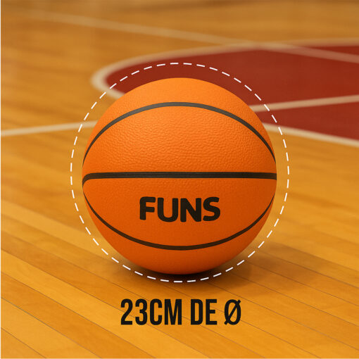 Bola Basquete Esporte + Bico Wellmix