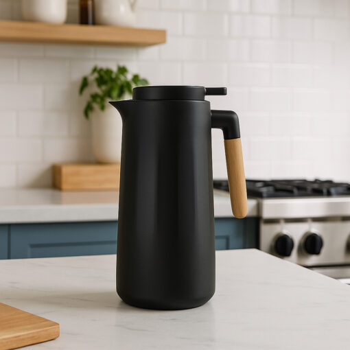 Garrafa Térmica 1L Preta Belakaza