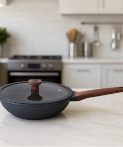 Jogo de Panelas Alumínio Injetado 5 Peças Cinza MTA