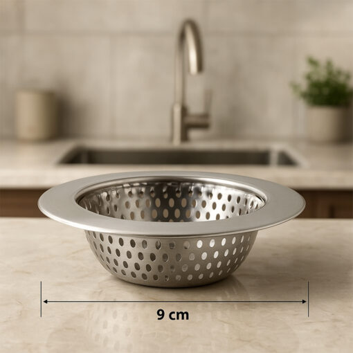 Ralo de Pia Inox 9cm Alta Durabilidade Unihome