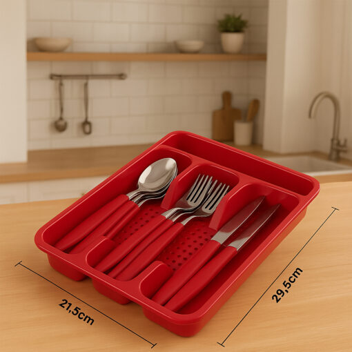 Faqueiro 17 Peças Aço Inox Completo para Mesa Planeta