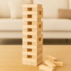 Jogo Caiu Perdeu Torre Madeira 54 Peças Brinquedo Gala