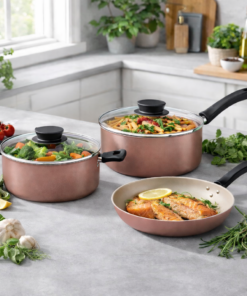 Jogo de Panelas Antiaderente 4 Peças Starflon Max