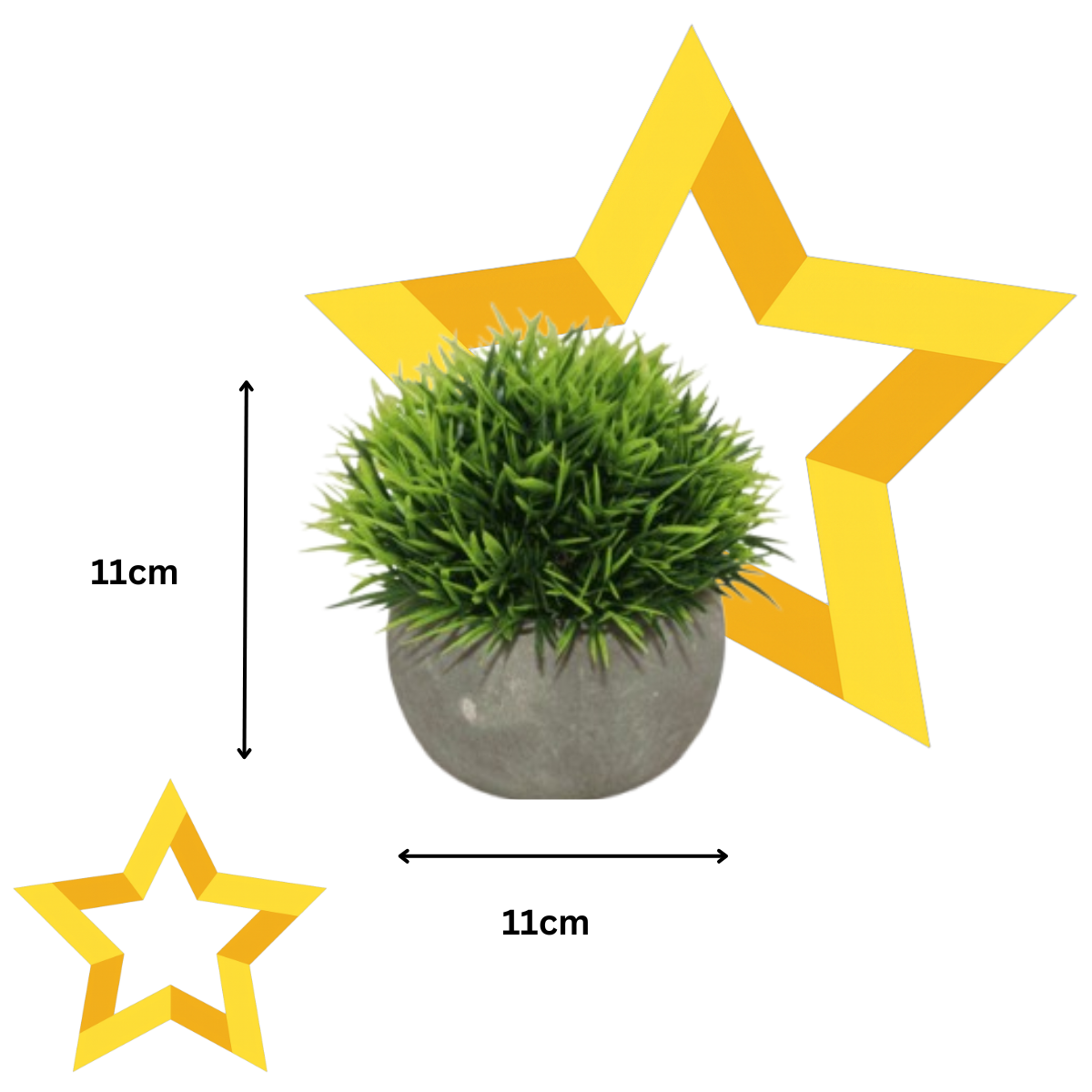 jarro, Cachepô, Arranjo Vaso de Cerâmica com Grama Permanente