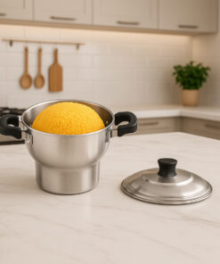 Cuscuzeira Individual REDAR 12 Cm Cor Inox