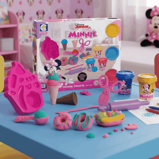 Brinquedo Doceria Minnie Massinha de Modelar Cotiplás