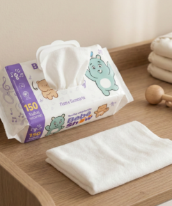Toalha umedecida 150unidades bebe show