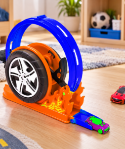 Lançador de carrinhos Mega Pop BS Toys