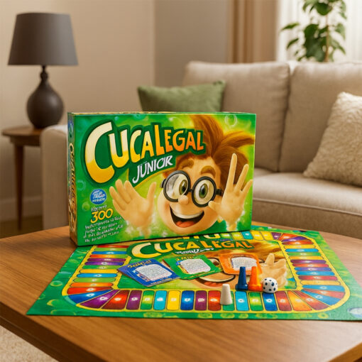 Jogo De Mesa Tabuleiro Cuca Legal Júnior Pais & Filhos