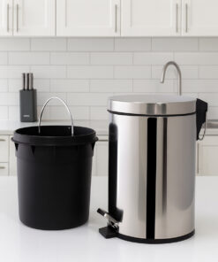 LIXEIRA INOX 3Litros