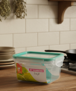 Pote com Hermético 537ml com Travas Sanremo