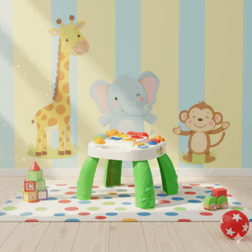 Mesa Recreativa Divertida Didática Play Time Cotiplás