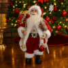 Papai Noel Decorativo com Presentes 30cm Casa Natale