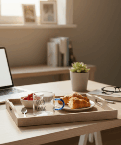 Xicara Caneca de Vidro Good Morning