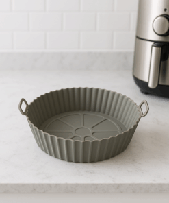 Forma de Silicone para Air Fryer 20×25×10cm