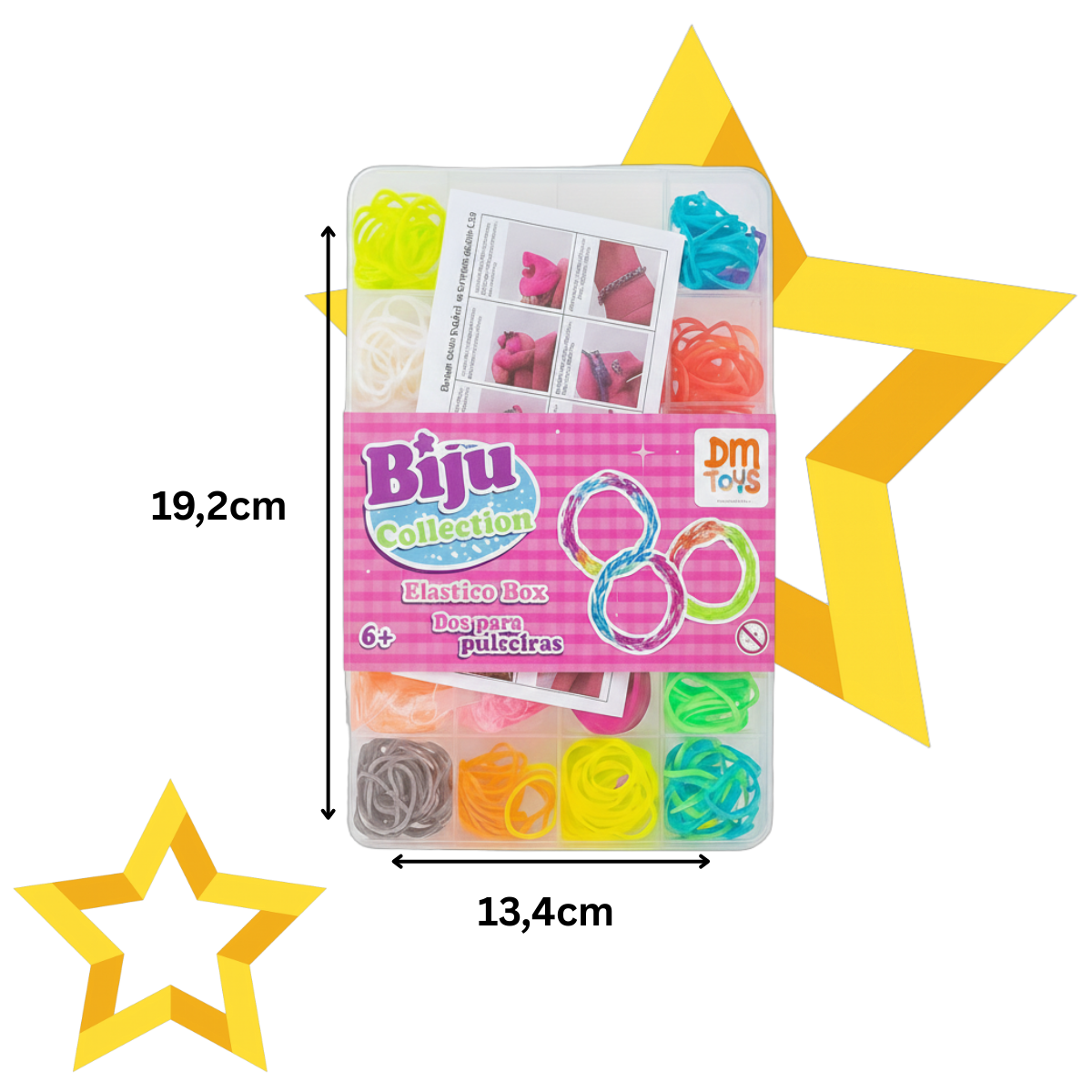 elástico biju cabelo